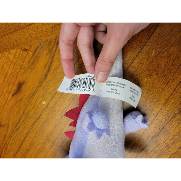 Disney Frozen 2 Bruni the Fire Spirit Salamander 9" Purple Plush Stuffed Animal - Picture 5 of 7